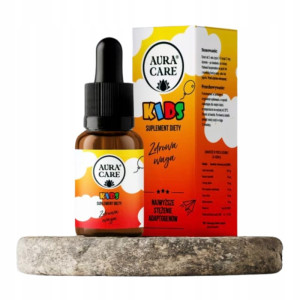 Aura Care Zdrowa waga kids - wsparcie apetytu, metabolizmu i równowagi u dzieci - 15 ml