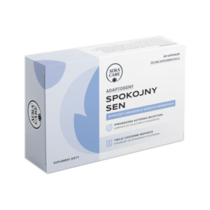 Aura Care Spokojny sen – wsparcie zasypiania i nocnej regeneracji – 60 kapsułek