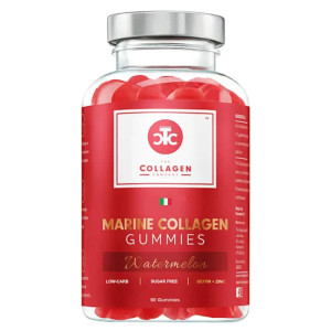 Żelki z Kolagenem Morskim o smaku arbuzowym The Collagen Company – 60 żelek