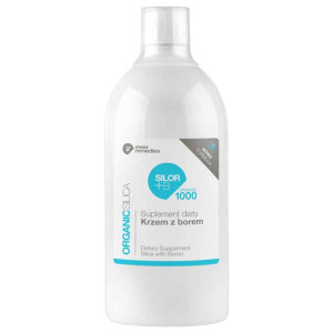 Krzem z borem SILOR+B ORGANIC Invex Remedies - Uzupełnia niedobór krzemu i boru