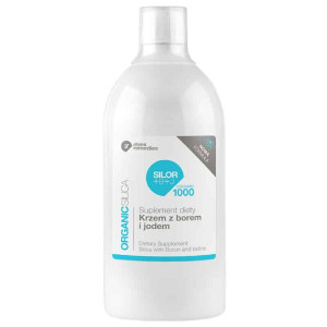 Krzem z borem i jodem SILOR+B+J ORGANIC Invex Remedies - Wspomaga pracę tarczycy