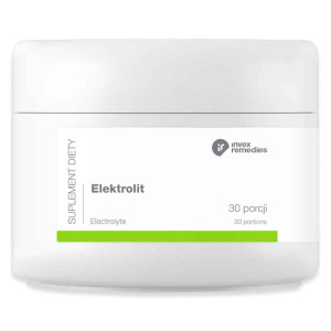 Elektrolity Invex Remedies Magnez, potas, wapń, sód i witamina C - 150 g (30 porcji)
