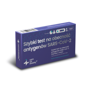 Szybki test antygenowy COVID domowy SARS CoV-2 Sam Się Zbadaj - wynik już po 15 minutach