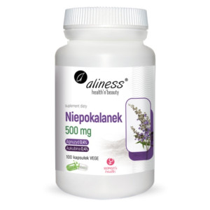Niepokalanek 500 mg Aliness -  Równowaga hormonalna dla kobiet - 100 kapsułek