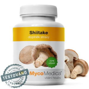 Shiitake MycoMedica 500 mg - Wzmacnia naturalną odporność organizmu - 90 kapsułek