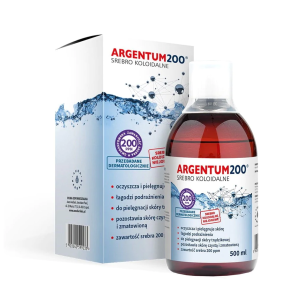 Srebro Koloidalne 200 ppm Argentum 200 Aura Herbals - 500 ml