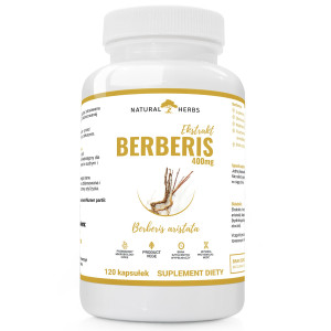 Berberis Ekstrakt 400mg Alto Pharma - Wsparcie dla organizmu - 120 kapsułek