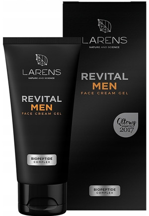 Revital Men Face Cream Gel LARENS WellU - Krem do pielęgnacji męskiej skóry - 50 ml