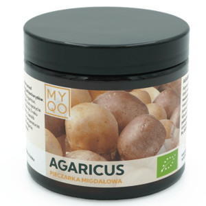 Pieczarka migdałowa Agaricus MYQO 500 mg 30% - 90 kapsuek