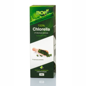 Chlorella Pyrenoidosa w tabletkach Bio Organic Foods - naturalne wsparcie odporności i witalności