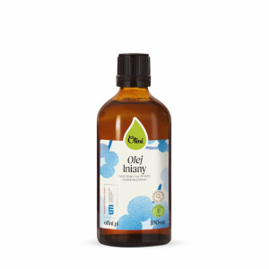 Olej lniany nierafinowany świeży Olini - Naturalne źródło roślinnych omega-3