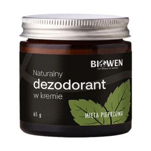 Naturalny dezodorant Męski HempKing - Dezodorant w kremie z CBD i miętą pieprzową - 65 g
