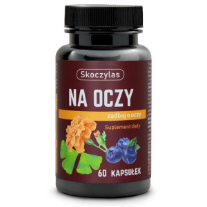 Na oczy Skoczylas - suplement diety wspomagający wzrok - 60 kapsułek