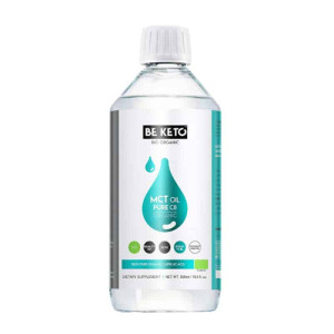 Olej MCT 100% C8 BeKeto - Podstawa diety ketogenicznej - 100, 500 lub 1000 ml 500 ml