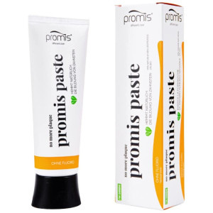 Pasta do zębów bez fluoru na płytkę nazębną Promis - 75 ml