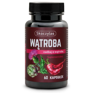 Wątroba Skoczylas - Wspiera zdrowie wątroby - 60 kapsułek