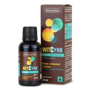 Witcynk w płynie Witamina C i Cynk Skoczylas - 30 ml