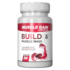 Muscle Gain Build - Suplement diety na masę mięśniową 1 opakowanie