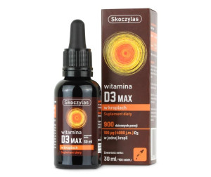 Witamina D3 MAX 4000 j.m. w kroplach Skoczylas - 30 ml