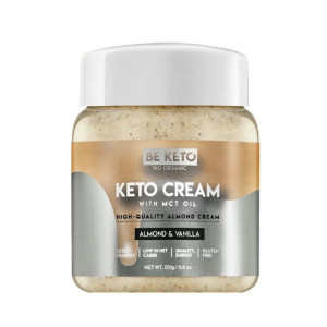 Keto Krem z Olejem MCT BeKeto - Różne Smaki 250 g Migdał & wanilia