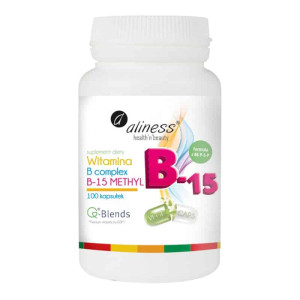 Witamina B Complex B-15 Methyl Aliness – 100 kapsułek
