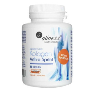 Kolagen Arthro Sprint Aliness - Dla osób prowadzących aktywny tryb życia - 60 kapsułek
