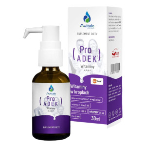 Witaminy ProADEK Avitale w kroplach Aliness - 30 ml (600 porcji)