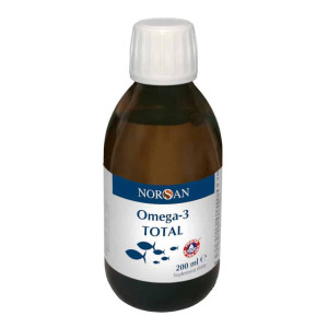 Norsan Omega 3 TOTAL z naturalnym olejem rybnym 2000 mg - 200 ml Naturalny