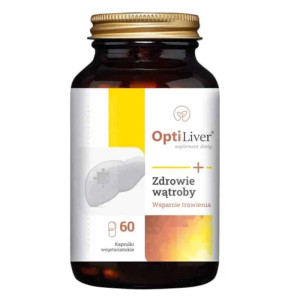 Opti Liver NaturDay – Zdrowie wątroby, wsparcie trawienia – 60 kapsułek wegetariańskich