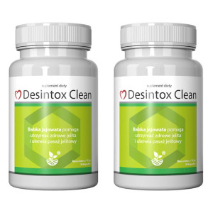 Desintox Clean - Wspomaga oczyszczenie organizmu PROMOCJA 2 opakowania