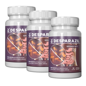 Desparazil - Wspomaga układ pokarmowy 3 opakowania