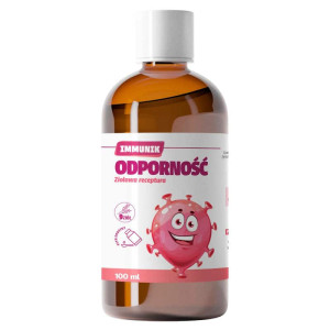 Immunik ODPORNOŚĆ EkoToTu - Suplement diety zawierający 9 ziół - 100 ml