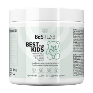 BestForKids Best Lab - Witaminy dla dzieci w formie żelek - 30 sztuk