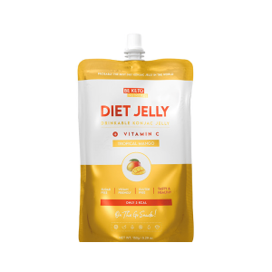 Galaretka Dietetyczna Konjac BeKeto - W czterech różnych smakach - 150 g Tropikalne mango