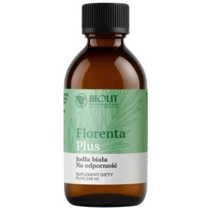Florenta Plus Jodła biała BIOLIT - Wsparcie odporności z Gór Ałtaju - 200 ml