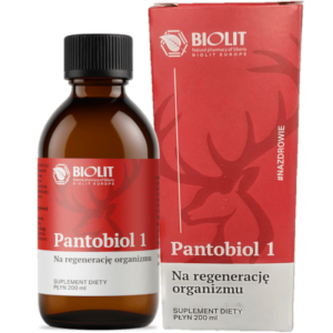 Pantobiol 1 BIOLIT - Na regeneracje organizmu - 200 ml