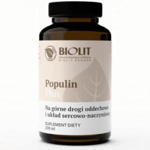 Populin Plus BIOLIT - Na górne drogi oddechowe i układ sercowo-naczyniowy - 200 ml