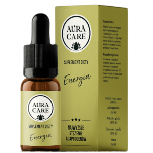 Energia AURA CARE - Moc 4 naturalnych składników - 15ml, około 300 kropli