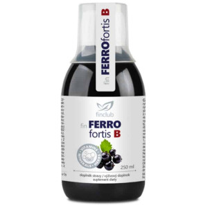 Ferrofortis B Finclub - Żelazo pochodzenia roślinnego - 250 ml