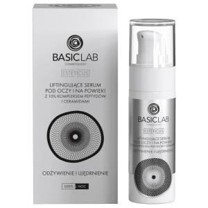 Liftingujące serum pod oczy i na powieki BASICLAB - Ujędrnienie i napięci - 15 ml, 30 ml 30 ml