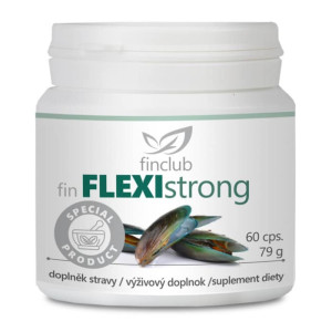 Flexistrong Finclub - Ekstrakt z małży nowozelandzkich - 60 kapsułek