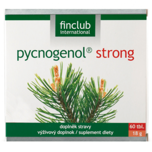 Pycnogenol Strong Finclub - Ekstrakt z kory sosny przybrzeżnej - 60 tabletek