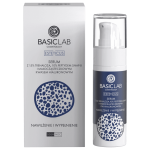 Serum z trehalozą 15% i 10% peptydem BASICLAB - Nawilżenie i Wypełnienie - 30ml, 50ml 30 ml