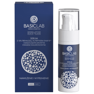 Serum z trehalozą 10% i 5% peptydem BASICLAB - Nawilżenie i Wypełnienie - 30 ml, 50 ml 30 ml