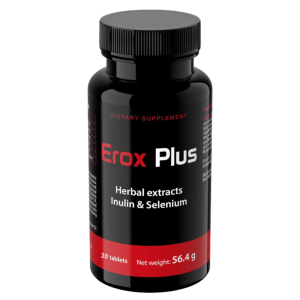 Erox plus NGS - Wsparcie funkcji seksualnych u Mężczyzn - 30 tabletek