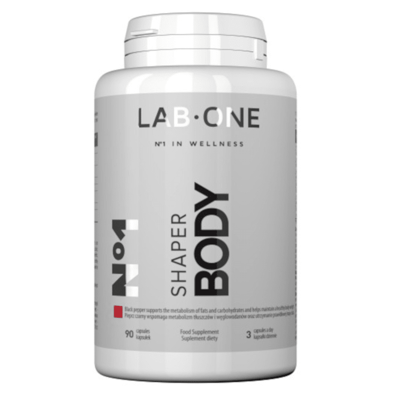 N°1 Shaper Body LAB ONE - Wsparcie w redukcji wagi - 90 kapsułek