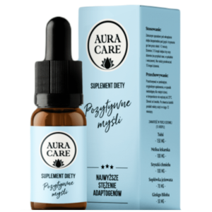 Pozytywne myśli AURA CARE - Wsparcie optymistycznych myśli - 15ml, około 300 kropli