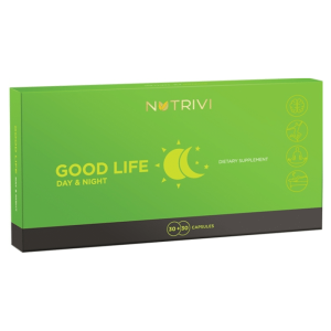 NUTRIVI Good life day and night WellU - Wsparcie zdrowia i witalności przez całą dobę - 2 x 30 kapsułek