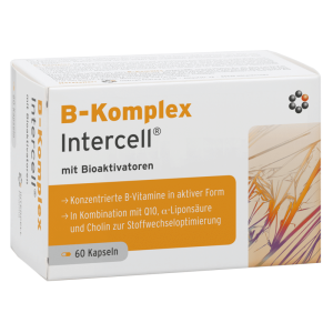 B-Komplex Intercell Mitopharma - Kompleks witamin z grupy B - 60 kapsułek
