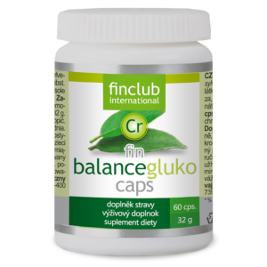 Balancegluko caps Finclub - Ekstrakt z Gymnema sylvestre i chrom - 60 kapsułek